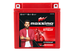 12V 9X50MF Automative Batteries